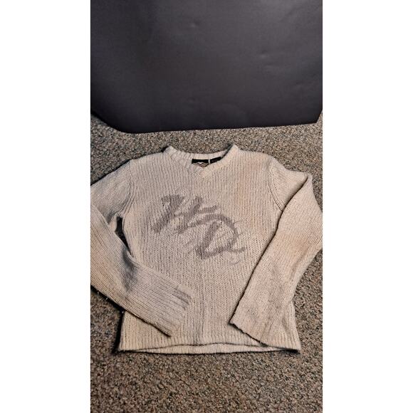 Harley-Davidson Sweaters - GENUINE HARLEY-DAVIDSON SMALL WOMEN'S OPEN KNIT LONG SLEEVE SWEATER